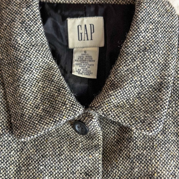 Vintage GAP tweed wool jacket - Picture 3 of 3